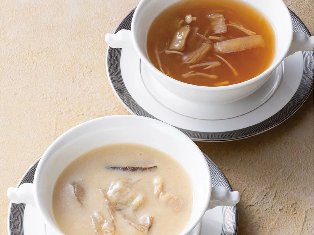 ふかひれスープ2種